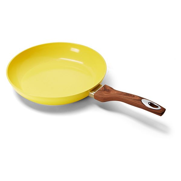 Nonstick Fry Pan Yellow Handle CHOC