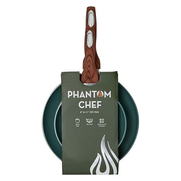 Phantom Chef 8-in. & 11-in. Frypan Combo
