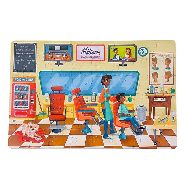 Melissa & Doug Dinosaurs Kids' Wooden Puzzle Set in a Storage Box - 4pk