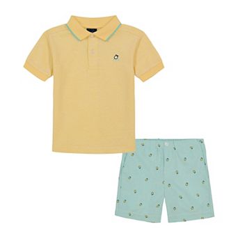 Baby & Toddler Boy IZOD Polo & Shorts Set
