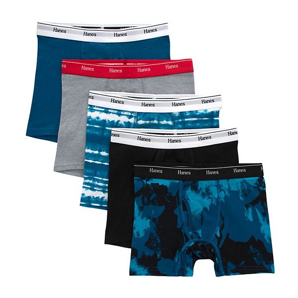 Boys 6-20 Hanes® Originals Ultimate 5-Pack Boxer Briefs