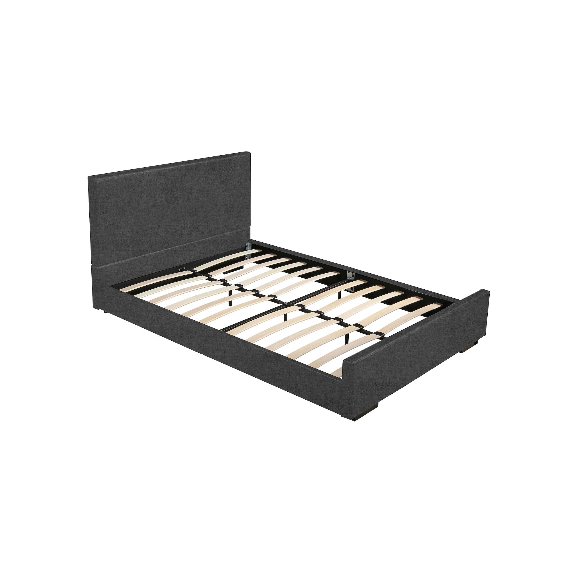 Camden Isle Hindes Platform Bed, Gray