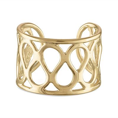 Amella Jewels 10k Gold Infinity Ear Cuff