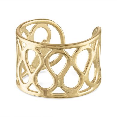 Amella Jewels 10k Gold Infinity Ear Cuff