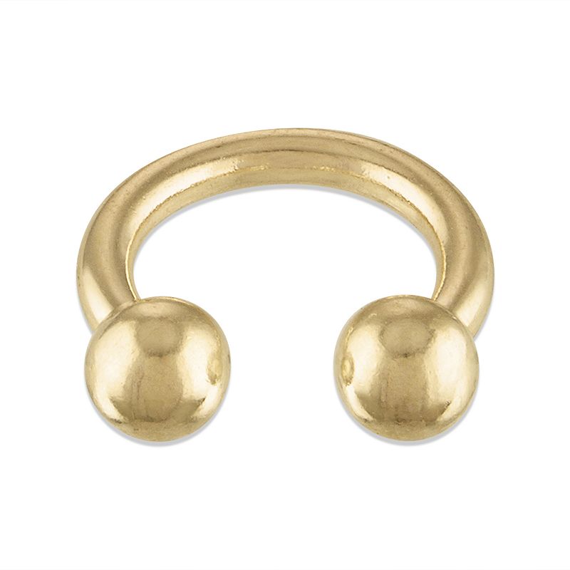 65221618 Amella Jewels 10k Gold Barbell Cartilage Ring, Wom sku 65221618