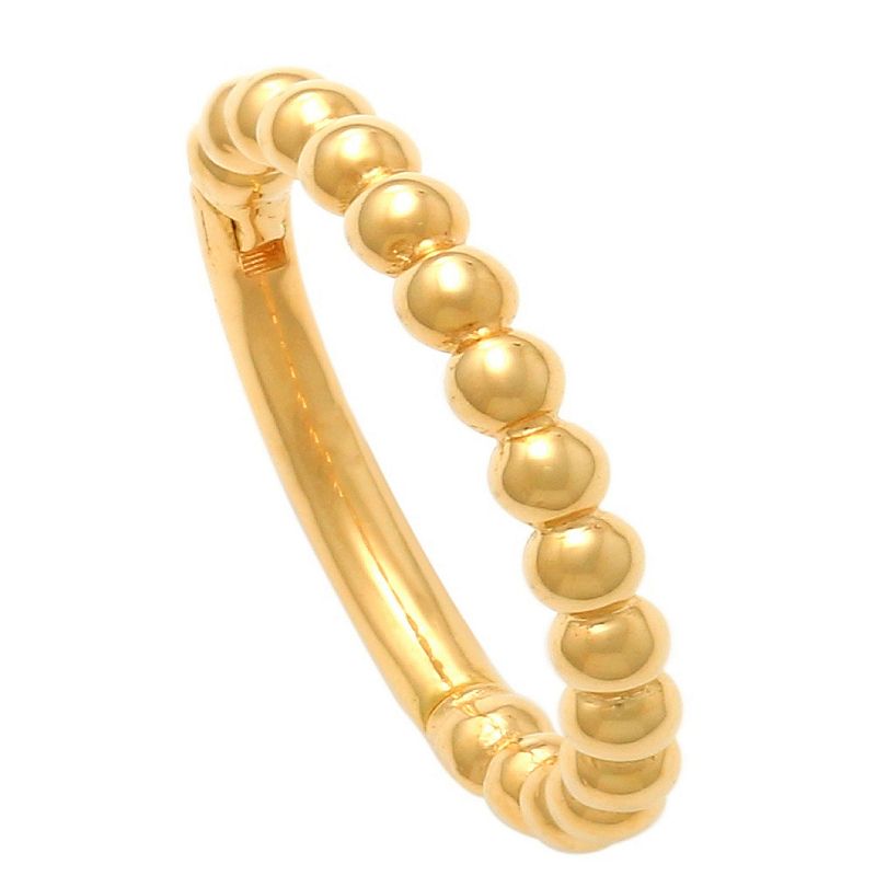 74367125 Amella Jewels 10K Gold Beaded Shape Clicker Nose R sku 74367125