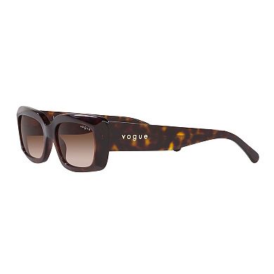 Vogue Eyewear Rectangle 52mm Sunglasses