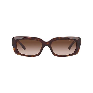 Vogue Eyewear Rectangle 52mm Sunglasses