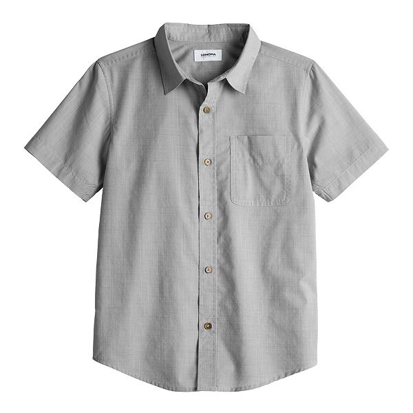 Boys 820 Sonoma Goods For Life® ButtonUp Top in Regular & Husky