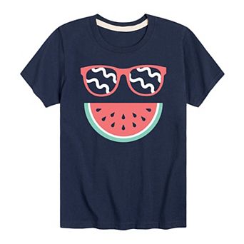 Boys 8-20 Watermelon Smile Graphic Tee