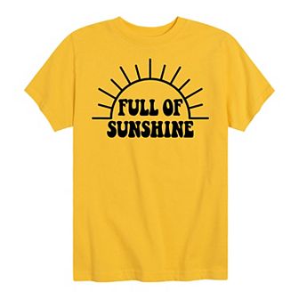 Boys 8-20 Full Of Sunshine Graphic Tee