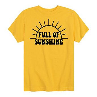 Boys 8-20 Full Of Sunshine Graphic Tee