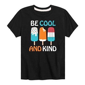 Boys 8-20 Be Cool And Kind Ice Cream Graphic Tee