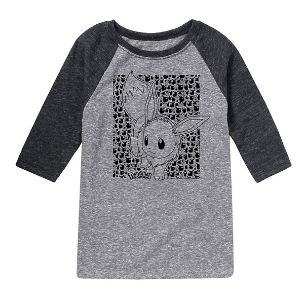 Pokémon Boys 8-20 Pokemon Eevee Evolutions Graphic Tee, Boy's, Size: Large, White