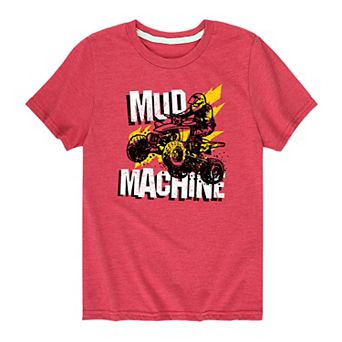 Boys 8-20 Mud Machine ATV Graphic Tee
