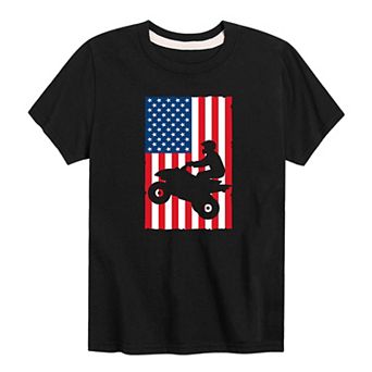 Boys 8-20 Americana ATV Rider Graphic Tee