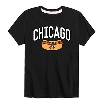 Boys 8-20 Chicago Hot Dog Smile Graphic Tee