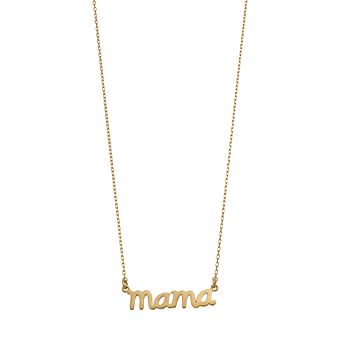 Kristen Kesho Sterling Silver "Mama" Necklace
