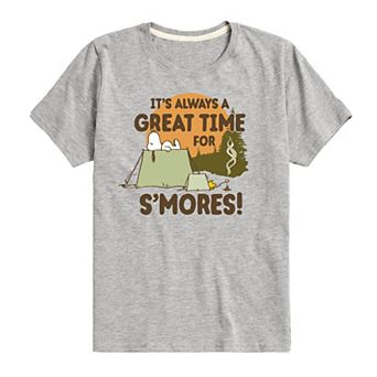 Boys 8-20 Peanuts S'mores Graphic Tee