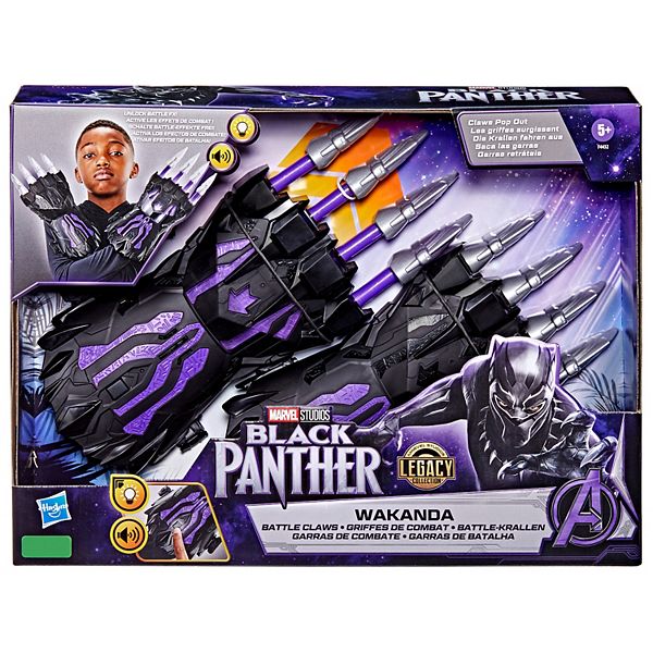 Marvel Studios Black Panther Legacy Wakanda FX Battle Claws Light-Up Role Play Toy