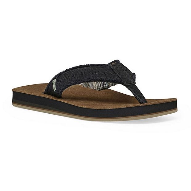 Sanuk M Fraid Not St Men s Flip Flop Sandals