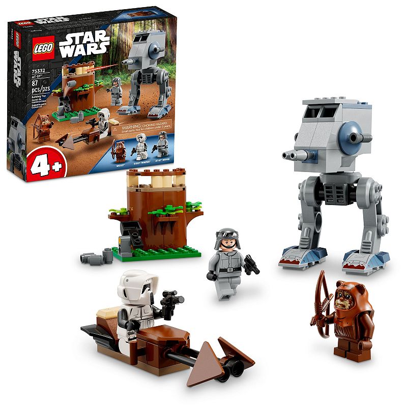 LEGO Star Wars AT-ST 75332 Building Kit (87 Pieces), Multicolor
