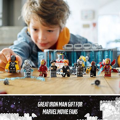 LEGO Marvel Iron Man Armory 76216 Building Kit