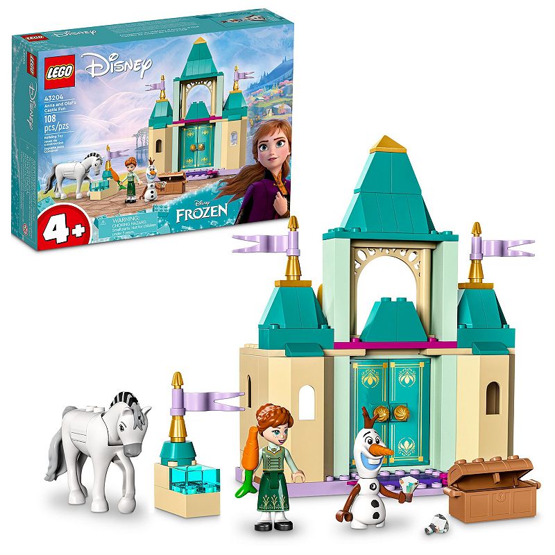 LEGO Disney Anna and Olafs Castle Fun 43204 Building Kit, Multicolor