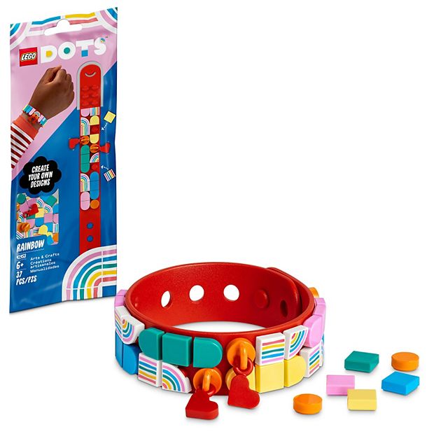 LEGO DOTS Rainbow Bracelet with Charms 41953 DIY Bracelet Kit 37