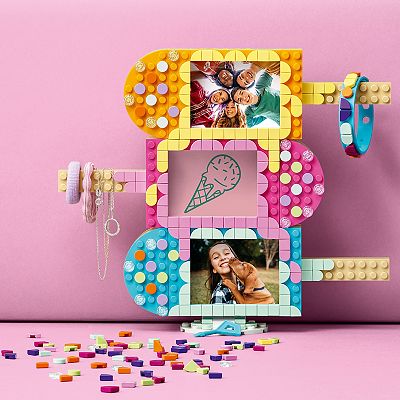 LEGO DOTS Ice Cream Picture Frames Bracelet 41956 DIY Craft Kit 474 Pieces