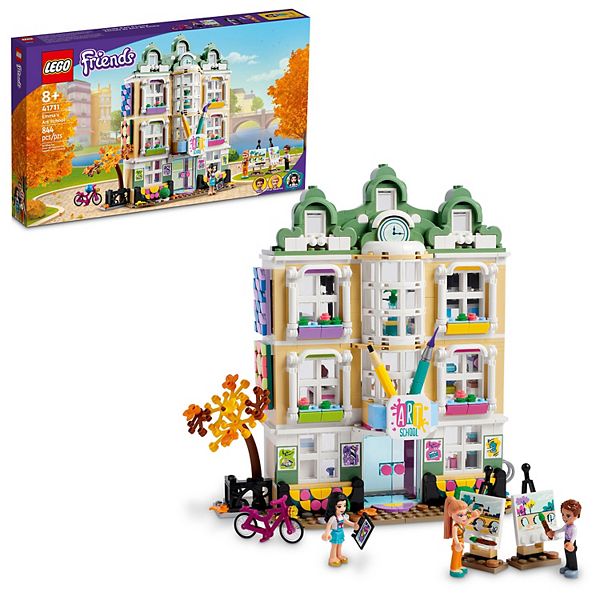 LEGO Friends Emma Art School House with DOTS Set 41711