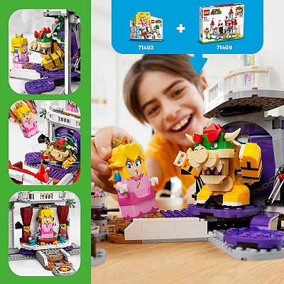 LEGO Super Mario Peach's Castle Expansion Set 71408 Building Kit
