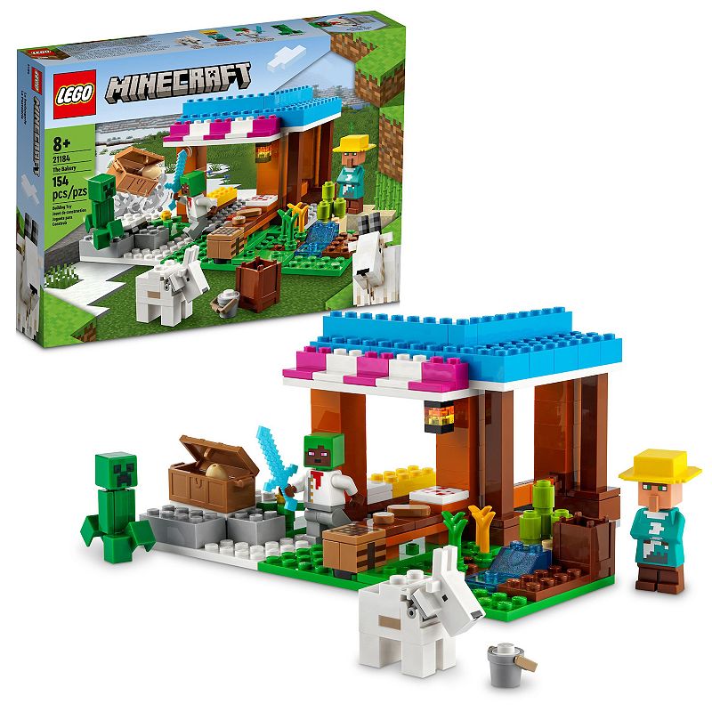 LEGO Minecraft The Bakery 21184 Building Kit, Multicolor