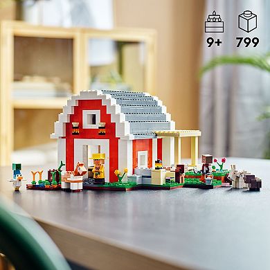 LEGO Minecraft The Red Barn 21187 Building Kit