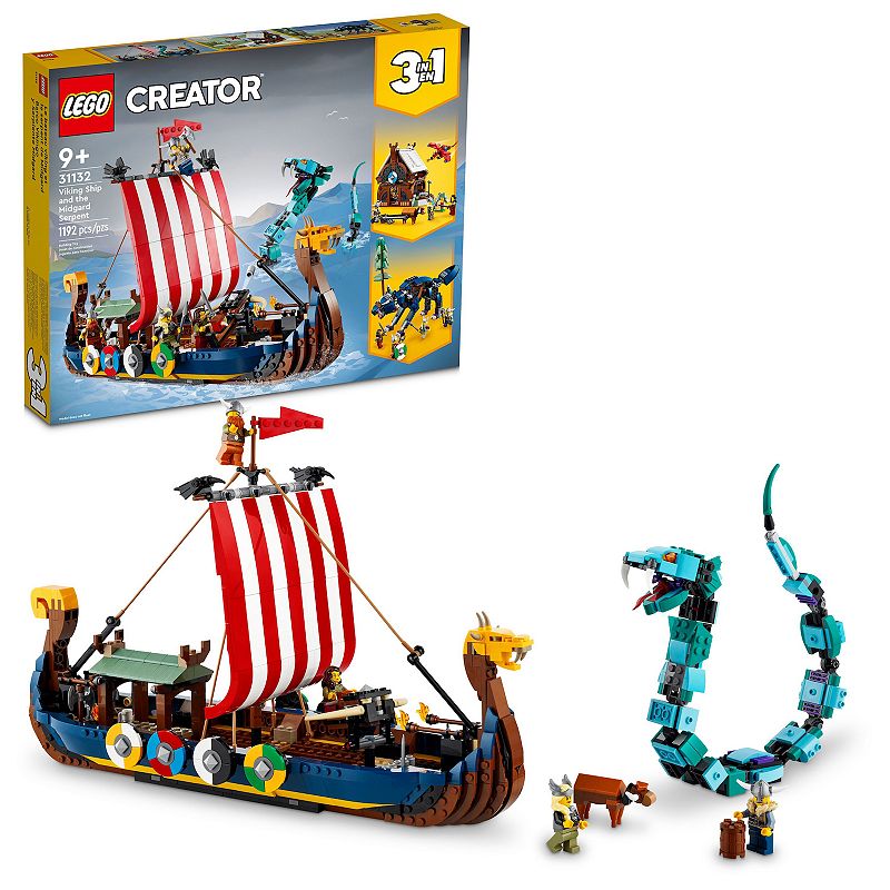 LEGO - Creator Viking Ship and the Midgard Serpent 31132