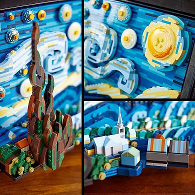 LEGO Ideas Vincent van Gogh – The Starry Night 21333 Building Kit (2,316 Pieces)