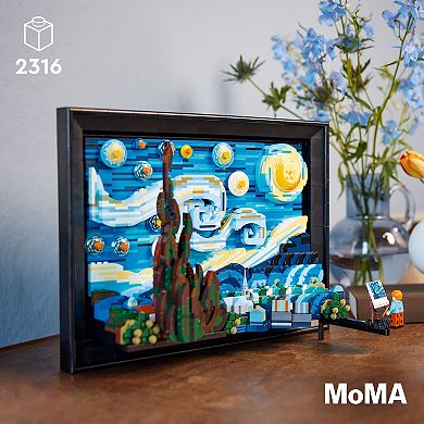 LEGO Ideas Vincent van Gogh – The Starry Night 21333 Building Kit (2,316 Pieces)
