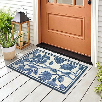 Liora Manne Capri Floral Vine Indoor Outdoor Rug