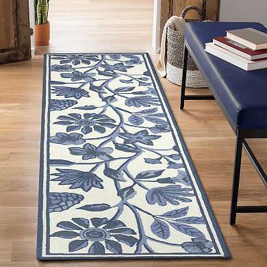 Liora Manne Capri Floral Vine Indoor Outdoor Rug