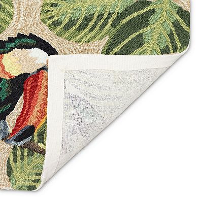 Liora Manne Frontporch Two Cute Toucans Indoor Outdoor Rug