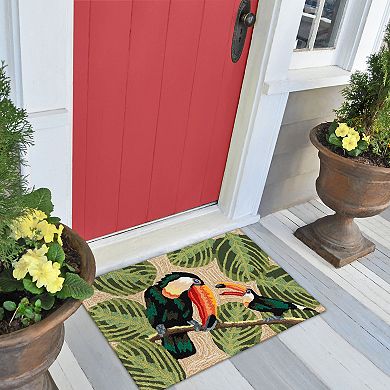Liora Manne Frontporch Two Cute Toucans Indoor Outdoor Rug