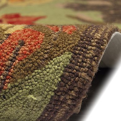 Liora Manne Ravella Falling Leaves Indoor Outdoor Rug