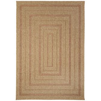 Liora Manne Sahara Multi Border Indoor Outdoor Rug