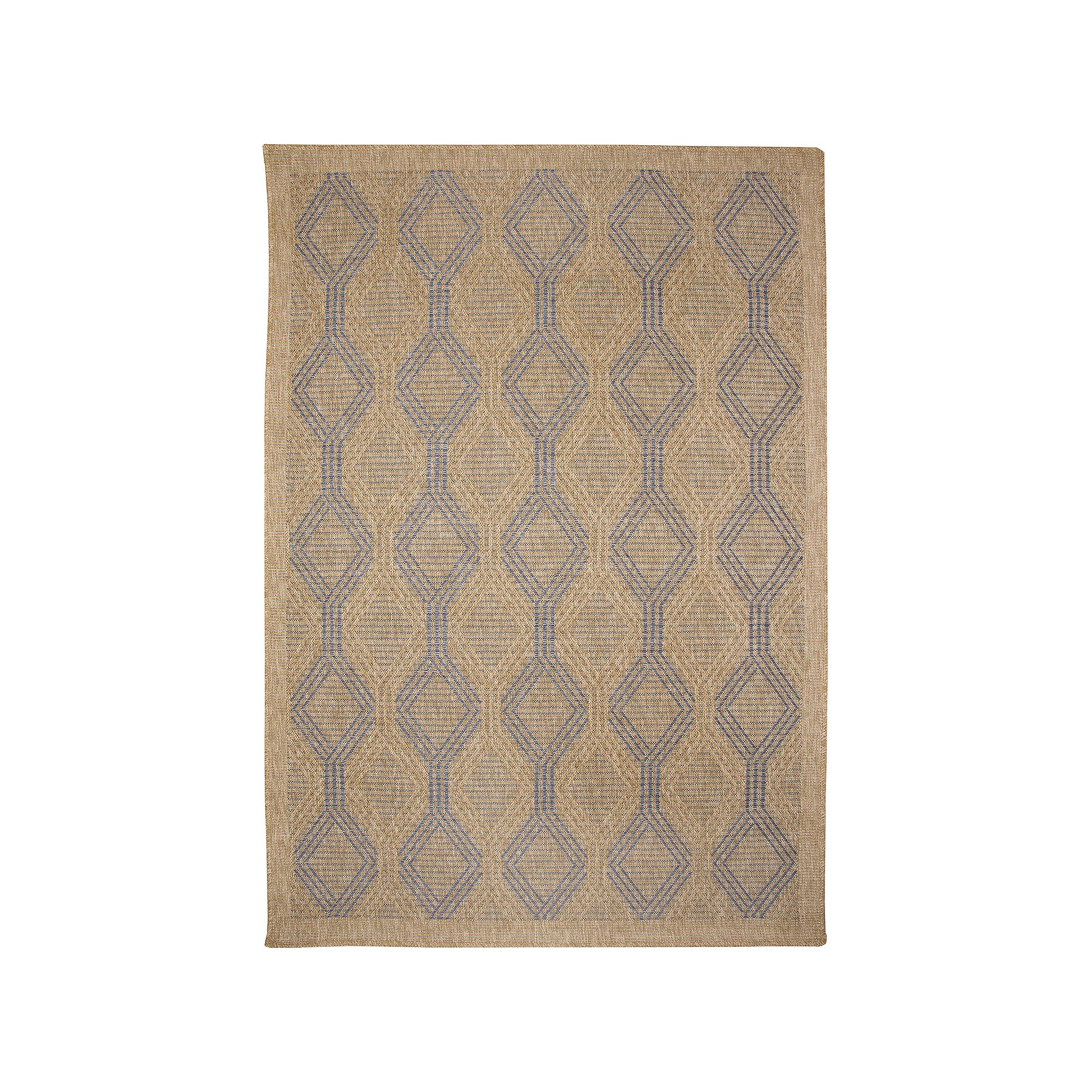 Liora Manne Sahara Links Indoor Outdoor Rug, Blue