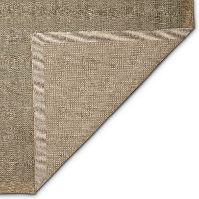 Liora Manne Sahara Texture Border Indoor Outdoor Rug