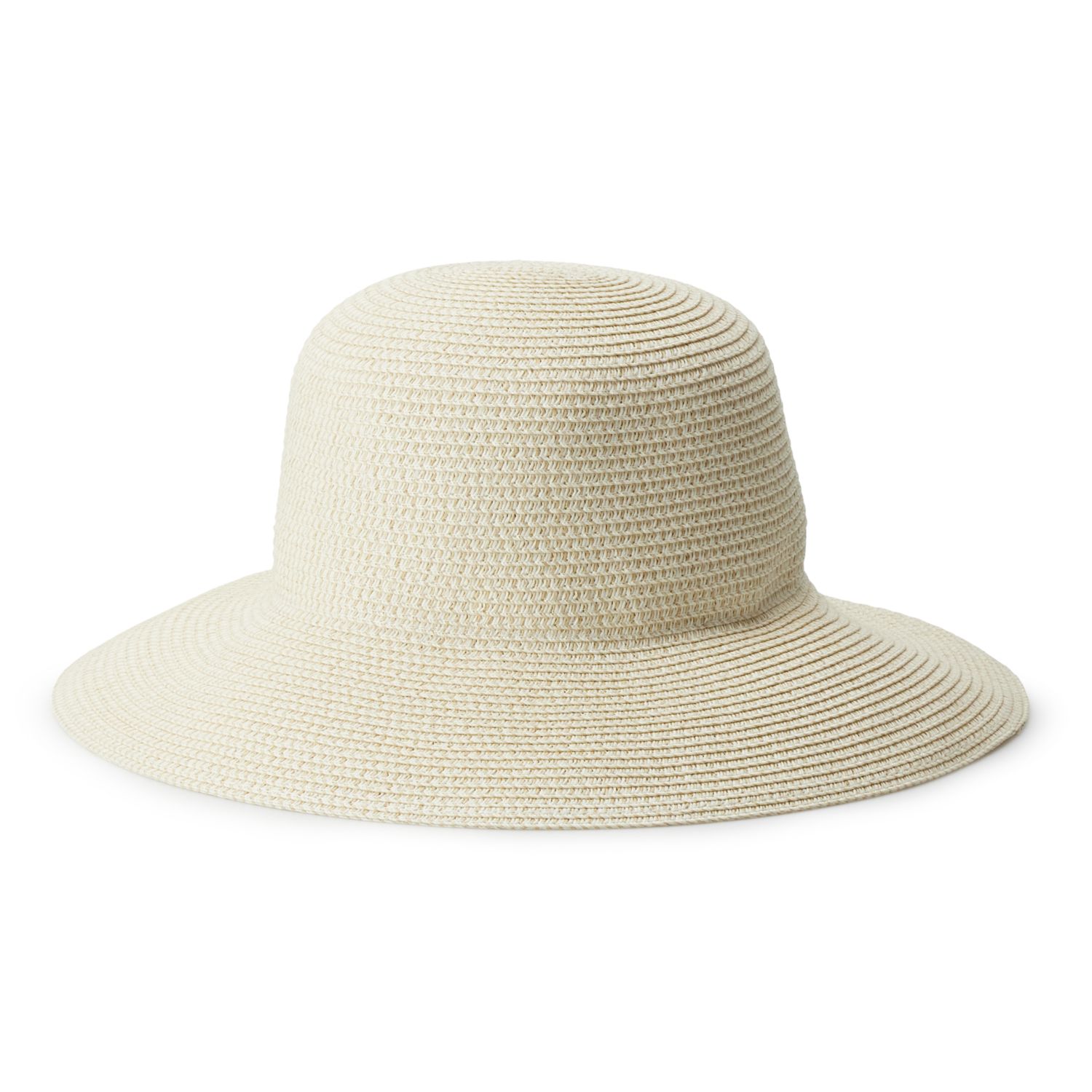 Women's Sonoma Goods For Life® Packable Straw Floppy Hat - Ivory