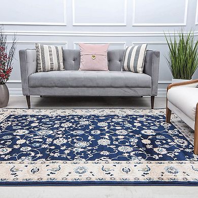 Rugs America Century Vintage Floral Transitional Rug