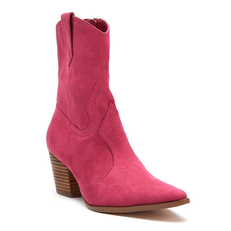 BAMBIHOTPINK Coconuts by Matisse Bambi Womens Western Boots, Si sku BAMBIHOTPINK