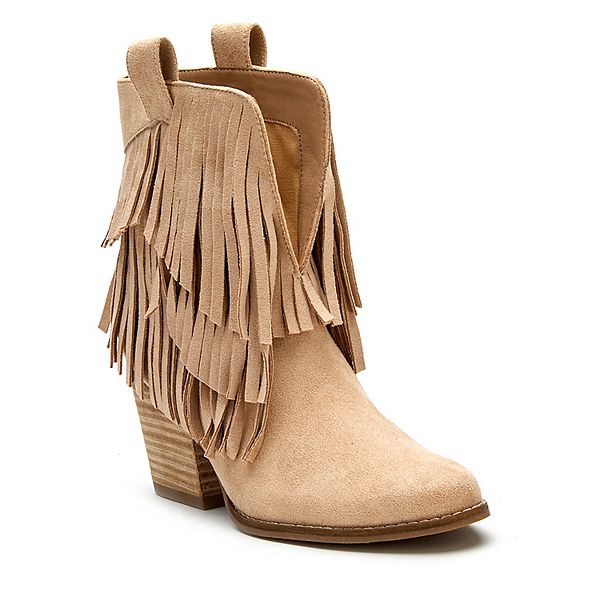 kohls fringe boots