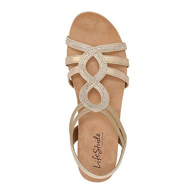 LifeStride Mesmerize Women's Sparkly Wedges